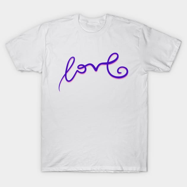 love T-Shirt by munchi